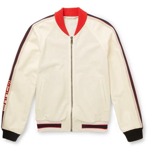 gucci bomber jacket men's|men's gucci style jacket.